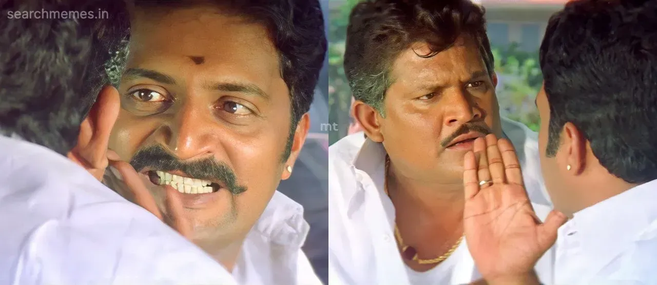 Prakash Raj pointing aggressively with a sharp scolding face
