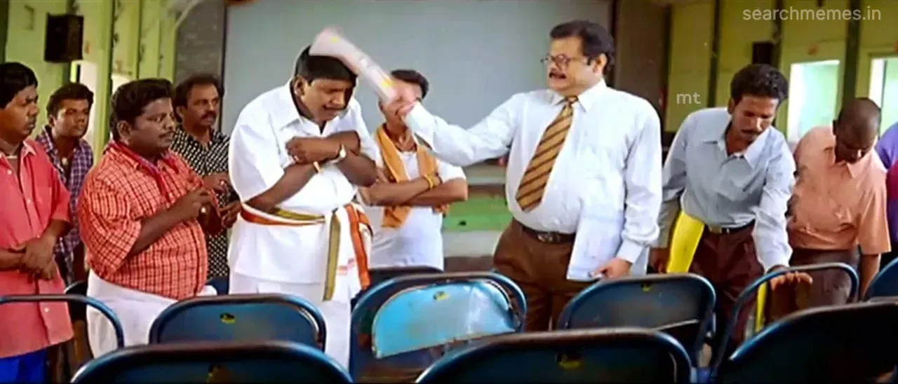 Ayya | Loan manager visiting theater Tamil Meme Templates