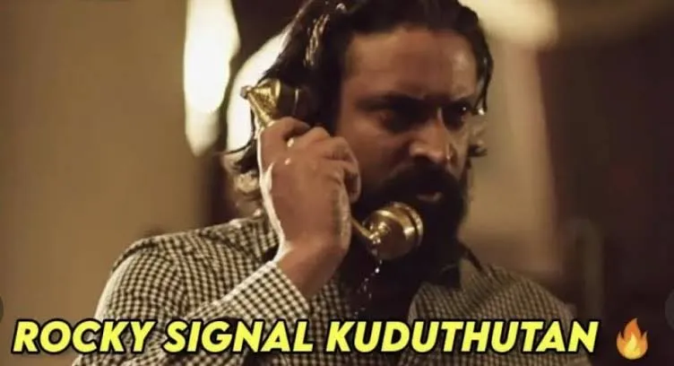 Kgf | Rocky signal kuduthutan Tamil Meme Templates