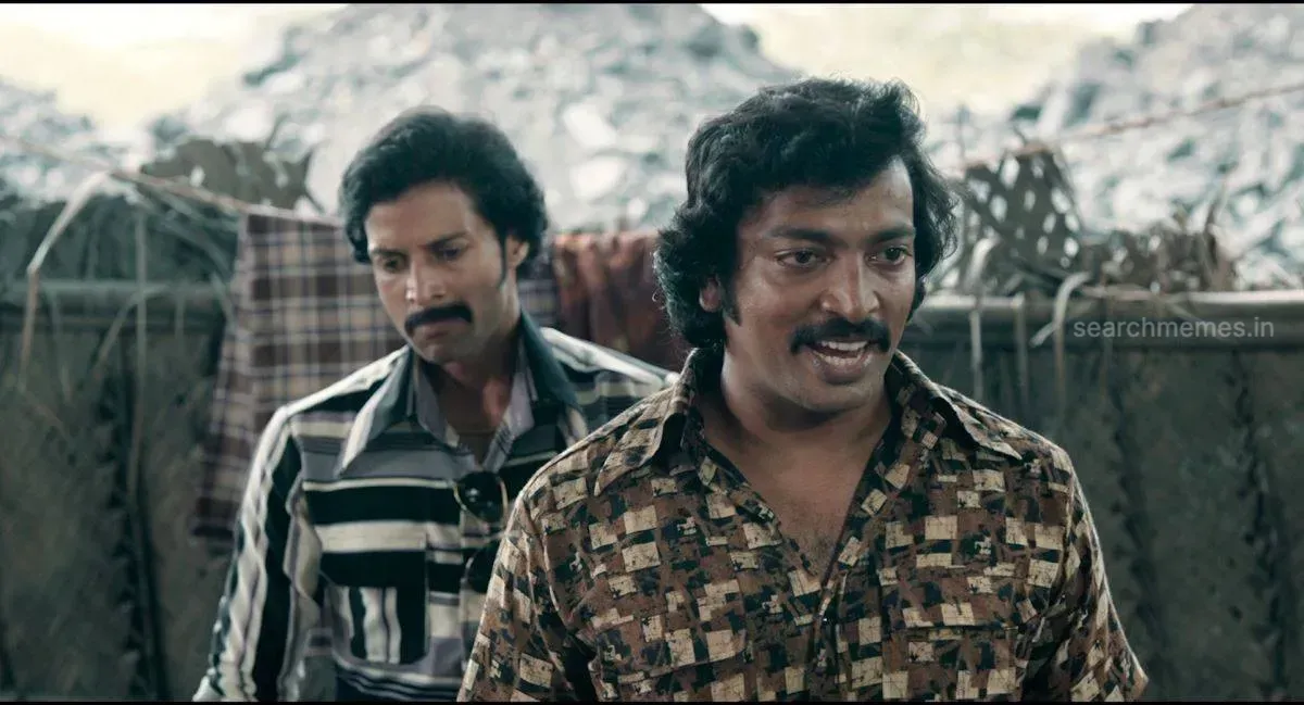 Kalaiyarasan speaking with intense anticipation and focused fiery determination