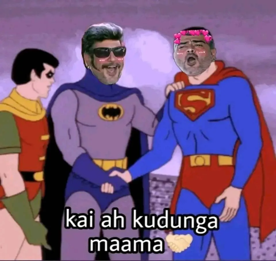 Vedhalam-ganesh-batman Tamil Meme Templates