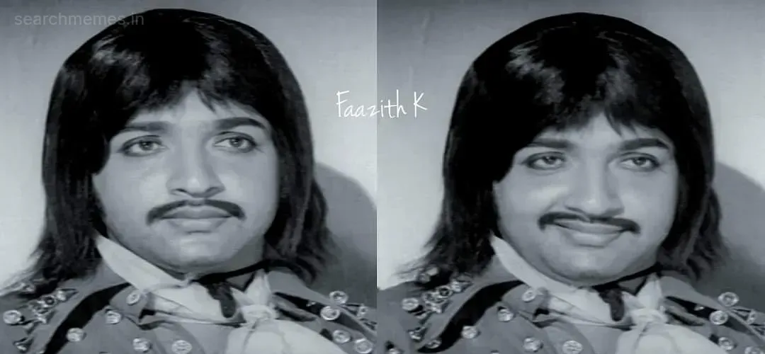 Sivakumar in wig Tamil Meme Templates