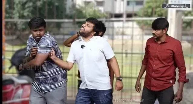Gopi and Sudhakar pinching