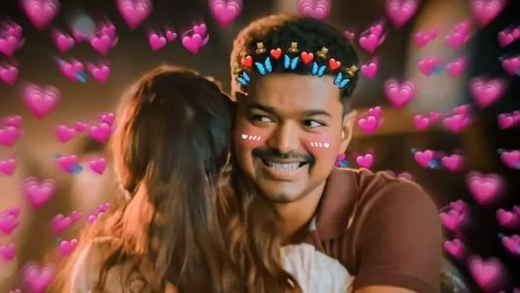 Theri | Hearts Tamil Meme Templates