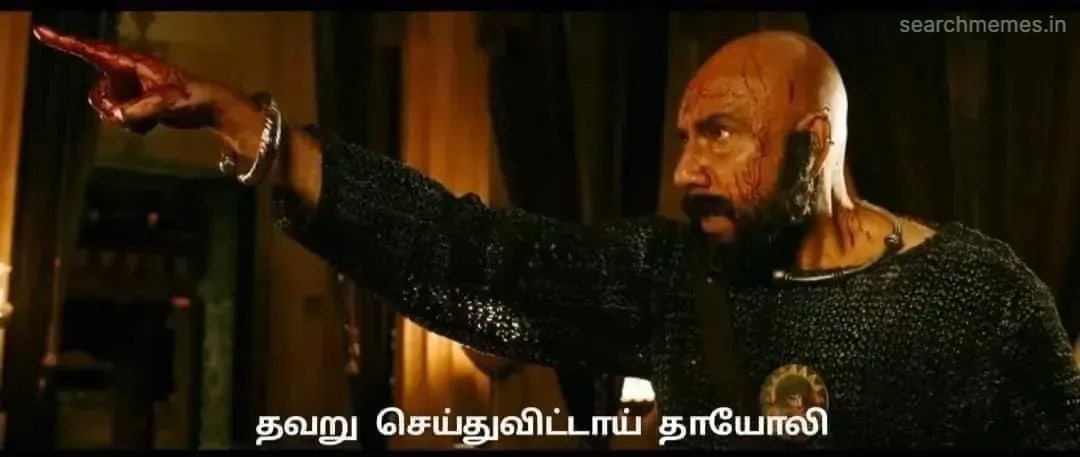 Bahubali | Thavaru seithu vitta thayoli Tamil Meme Templates