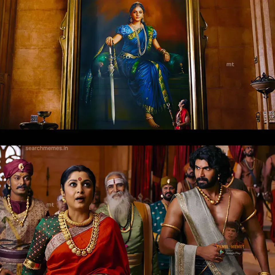 Baahubali | Azhage poramai padum perazhagu Tamil Meme Templates