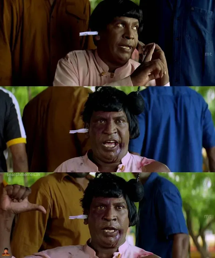 Pokkiri | Be careful Tamil Meme Templates