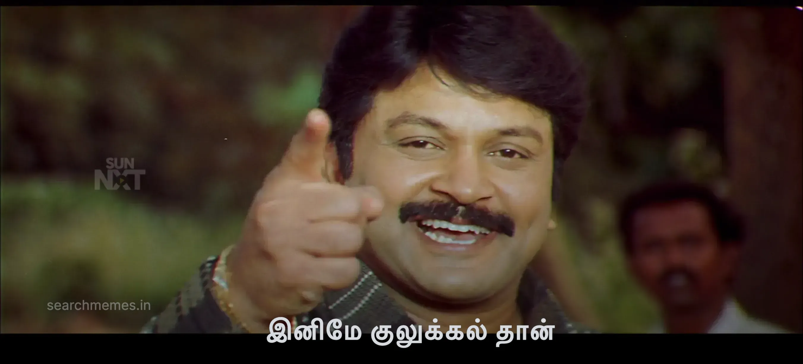 Prabhu smiling cheerfully with upbeat confident body language