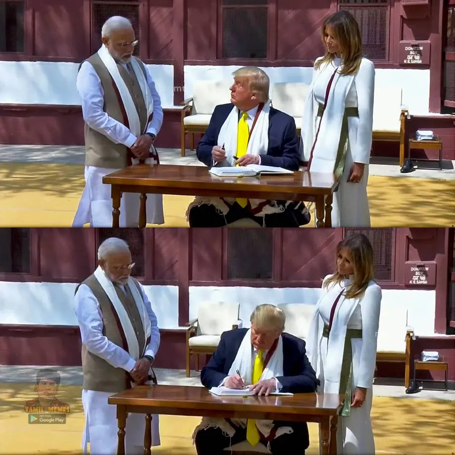 Donald trump Tamil Meme Templates