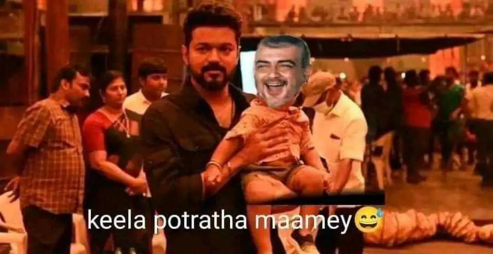 Vedhalam-ganesh-keela-potradha Tamil Meme Templates