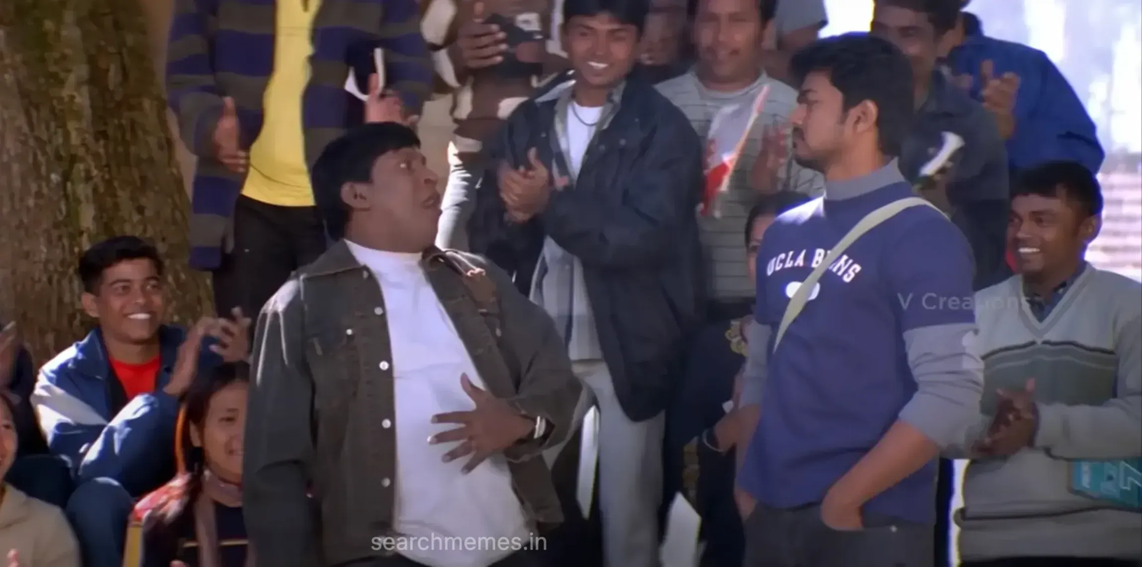 Vadivelu dancing in Sachein