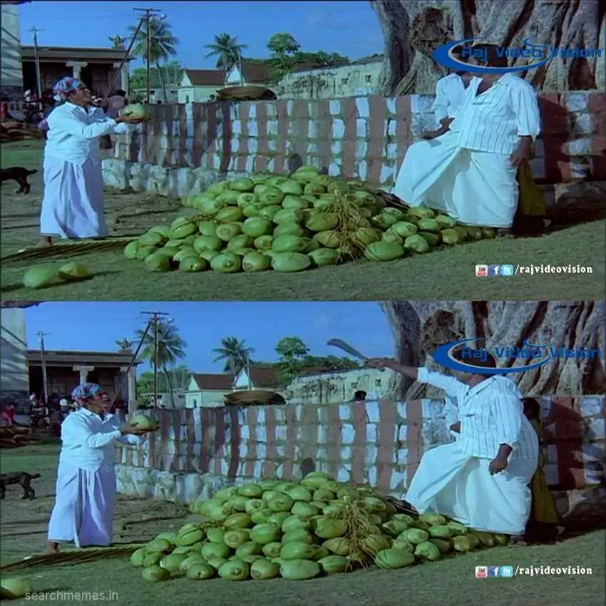 Koyil kaalai | Elani la thanni varaleeng Tamil Meme Templates