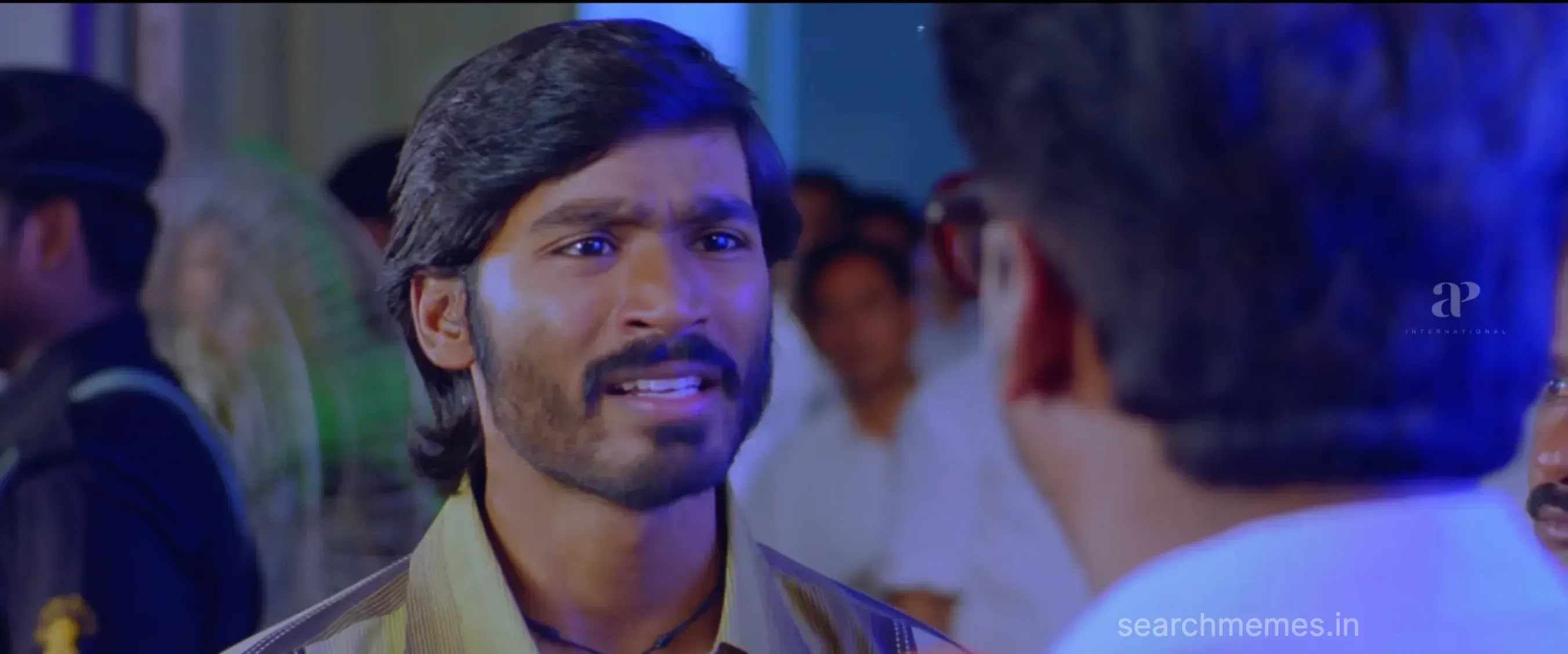 Dhanush speaking with an exhausted pleading face requesting solitude