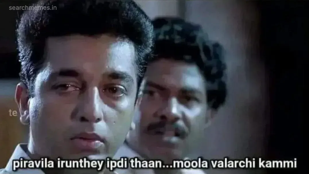 Kamal Haasan and Janagaraj in a scene from Nayagan