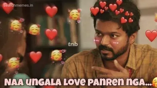 Vijay-love-panren Tamil Meme Templates